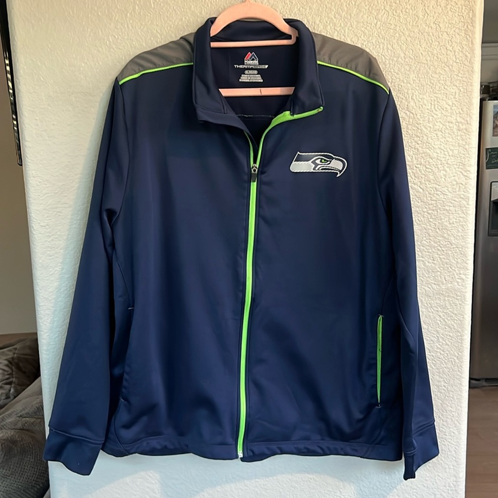 NWOT NFL Seattle Seahawks Zip Up Jacket